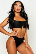 Boohoo V Wire High Waist Bikini