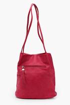 Boohoo Millie Zip Window Shoulder Bag