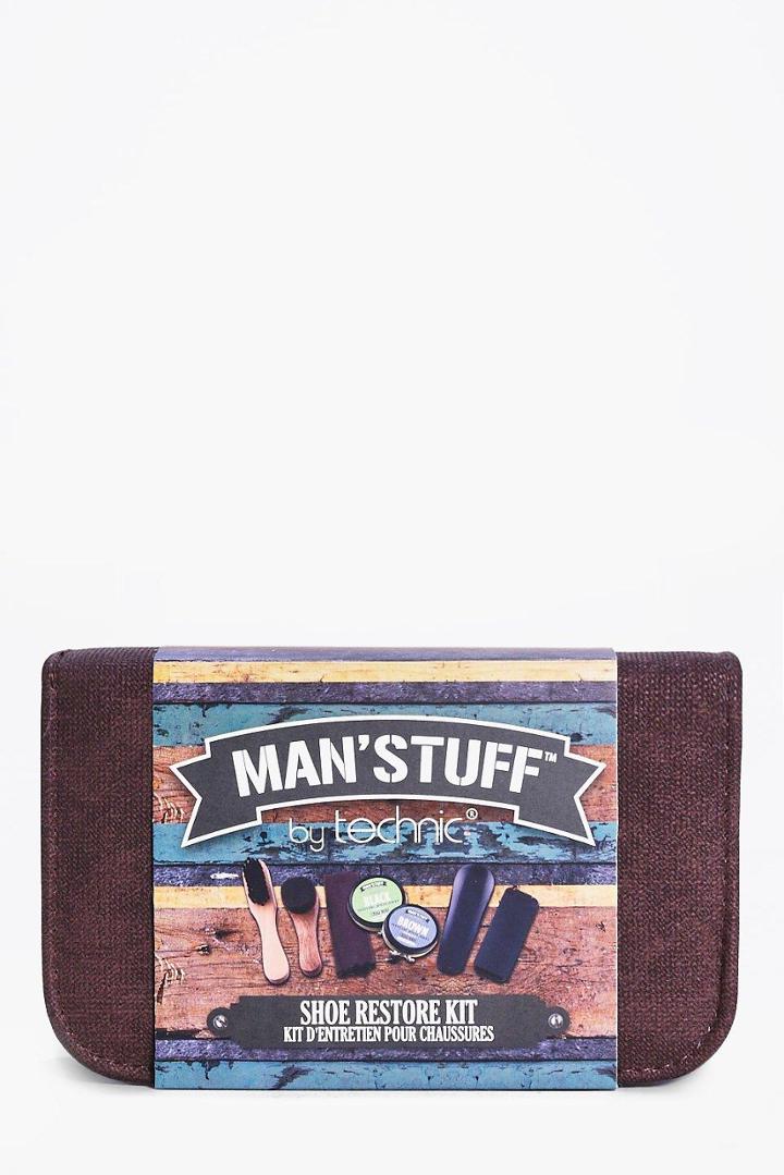 Boohoo Man Stuff Shoe Restore Kit Multi