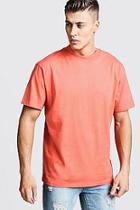 Boohoo Loose Fit T-shirt With Extended Neck