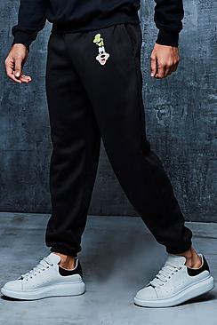 Boohoo Disney Goofy Loose Fit Joggers