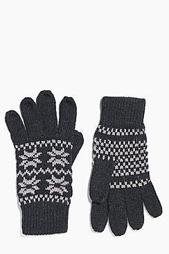 Boohoo Fairilse Snowflake Gloves