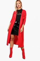 Boohoo Plus Katie Duster Jacket