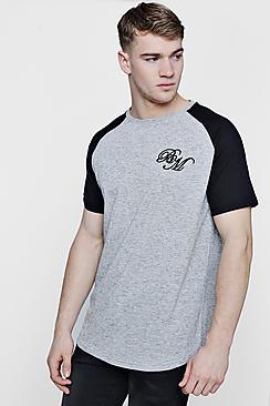 Boohoo Longline Raglan Knitted T-shirt