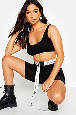 Boohoo Printed Woman Tape Belt