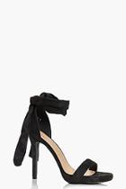 Boohoo Emilia Wrap Strap Two Part Sandal