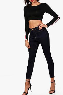 Boohoo High Waisted Basic Jeggings