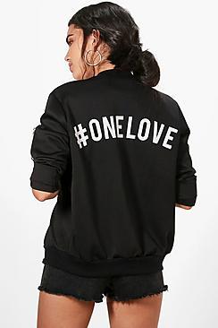 Boohoo Charity One Love Jacket