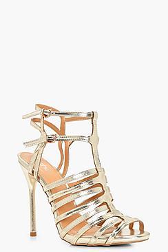 Boohoo Charlotte Strappy Heel