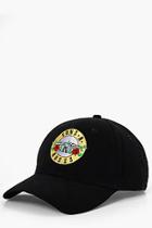 Boohoo Guns And Roses License Embroidered Cap