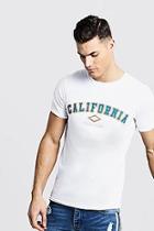 Boohoo Varsity California Crew Neck T-shirt
