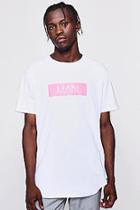 Boohoo Pink Man Box T-shirt