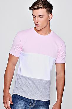 Boohoo Colour Block Jersey Tee