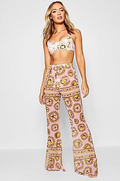 Boohoo Abi Shell Beach Trouser