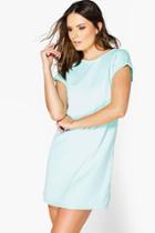 Boohoo Esme Loopback T-shirt Dress Mint