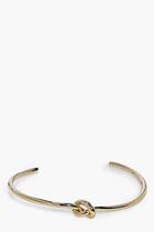 Boohoo Heidi Skinny Knot Bangle