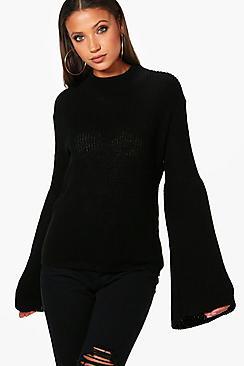 Boohoo Tall Megan Wide Sleeve Jumper