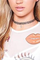 Boohoo Abbie Diamante Detail Tattoo Choker