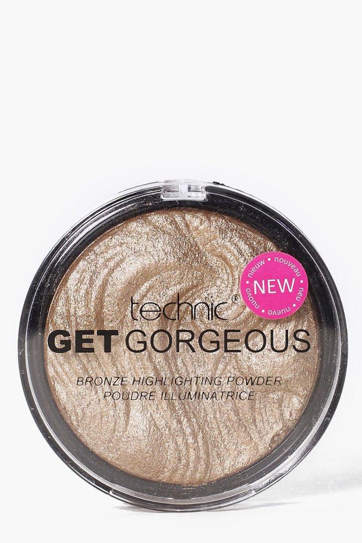 Boohoo Get Gorgeous Bronzing Highlighter Bronze