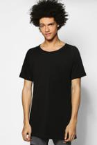 Boohoo Cut And Sew Nepp T-shirt Black