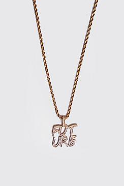 Boohoo Future Chain Necklace
