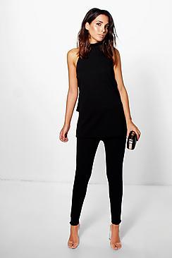 Boohoo Lauren Stretch Skinny Trouser