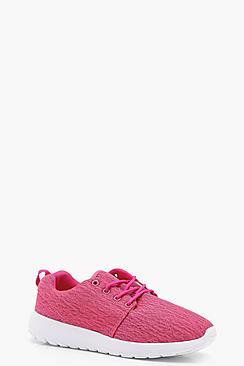 Boohoo Sophie Knit Sport Trainers