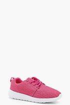 Boohoo Sophie Knit Sport Trainers