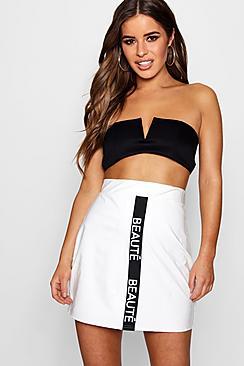 Boohoo Petite Paige Trim Detail Bandeau