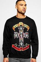 Boohoo Guns N Roses Oversized Sweatshirt