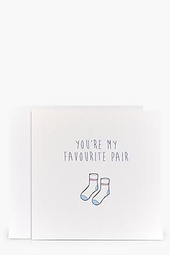 Boohoo Favourite Pair Wedding Card