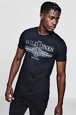 Boohoo Wild Ones Tiger Print T-shirt