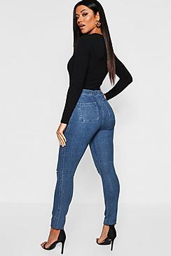 Boohoo Low Rise Skinny Jean