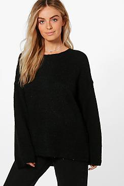 Boohoo Holly Oversized Fluffy Jumper