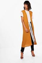 Boohoo Harriet Sleeveless Chiffon Duster