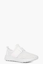 Boohoo Leah Knitted Lace Up Trainer