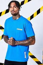 Boohoo Yellow Box Printed Loose Fit Long Sleeve T-shirt