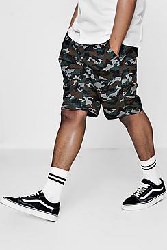 Boohoo Camo Twill Shorts