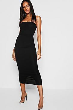 Boohoo Tall Jumbo Rib Midaxi Skirt