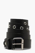 Boohoo Plus Eyelet Boyfriend Belt