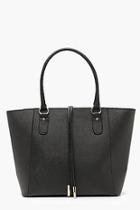 Boohoo Structured Cross Hatch Tote