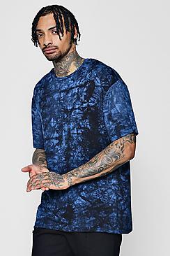 Boohoo Boxy Fit Tie Dye T-shirt