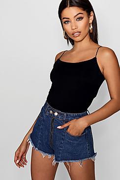 Boohoo Isabella Basic Square Neck Cami