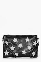 Boohoo Florence All Over Star Cross Body Bag