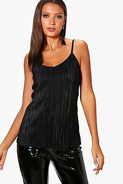 Boohoo Tall Milly Pleated Cami