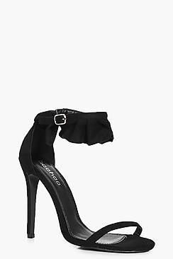 Boohoo Vanessa Frill Cuff Two Part Sandals