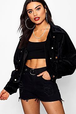 Boohoo Dani Cord Trucker Jacket