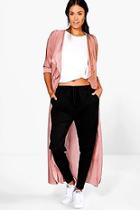 Boohoo Paige Double Layer Waterfall Slinky Duster