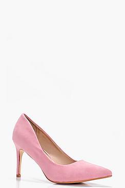 Boohoo Hollie Low Heel Pointed Court