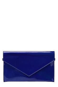 Boohoo Holographic Envelope Clutch With Chain